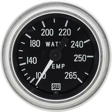Stewart Warner Deluxe 2-116 Mechanical Water Temp Gauge 72 Inch Stewart Warner Deluxe 2-116 Mechanical Water Temp Gauge 72 Inch