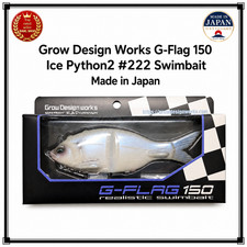 Grow Design Works G-Flag 150 Ice Python2 #222 Swimbait Made in Japan