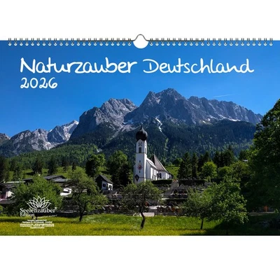 SEELENZAUBER GMBH Naturzauber Deutschland DIN A3 Kalender für 2026 Natur Landschaft - Seelenzauber