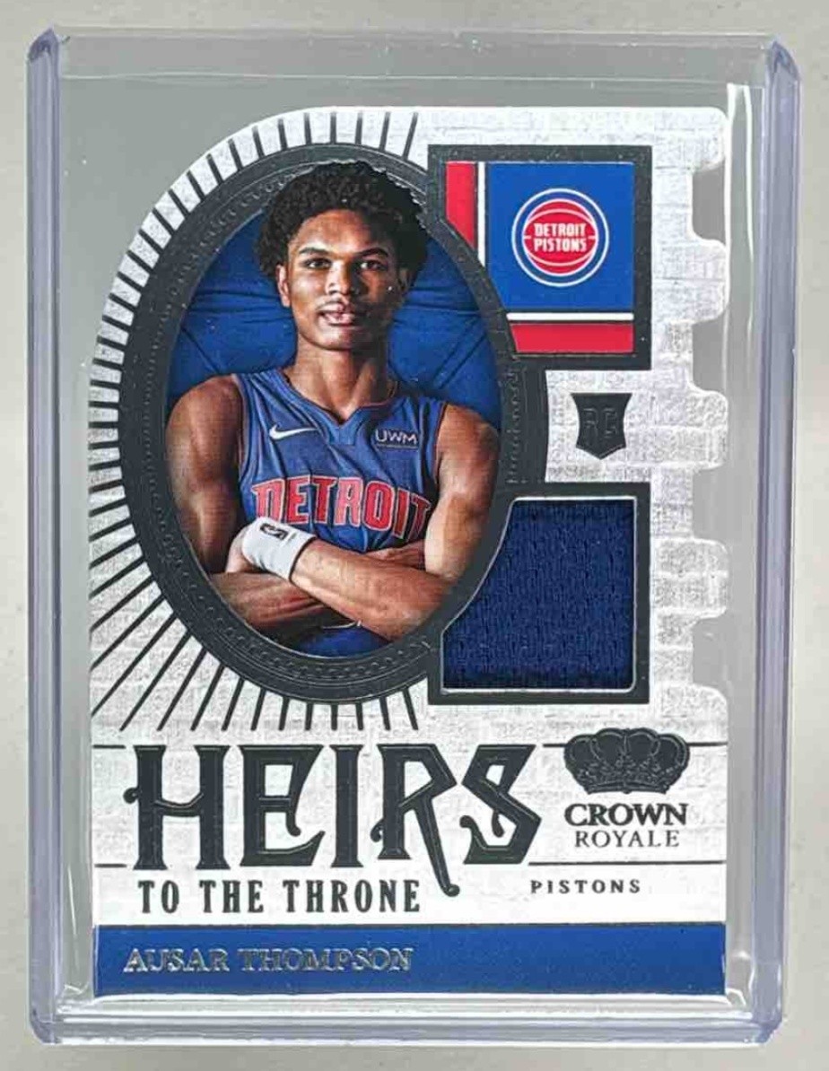 Ausar Thompson 2023 Panini Crown Royale #HT-ASR Heirs to the Throne Patch RC (A)