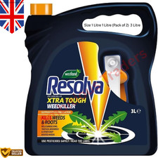 Resolva Pro Ready To Use Weed Killer 1L 3L Pack Fast Acting Garden Weedkiller