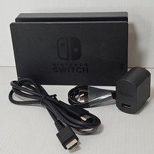 Genuine Original Nintendo Switch TV Charging Dock HAC-007 OEM W/ Cables