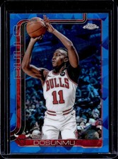 2025-26 Topps Chrome Sapphire Ayo Dosunmu #95 Bulls