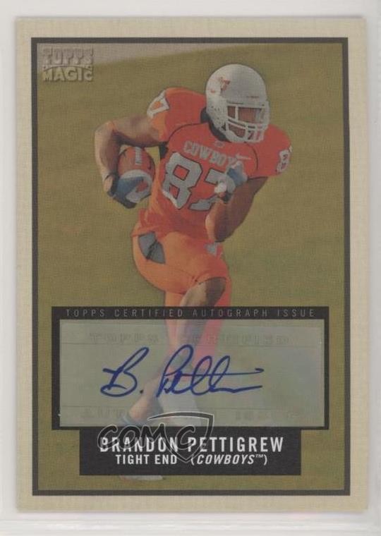 Brandon Pettigrew Topps Magic #214 Autograph