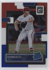 2022 Donruss Optic Rated Rookie Red White & Blue Prizm /199 Glenn Otto #51 15j5