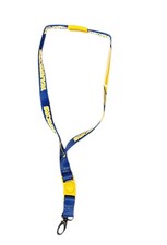 Nike NBA Warriors Blue Gold Lanyard breakaway Basketball Keyring New