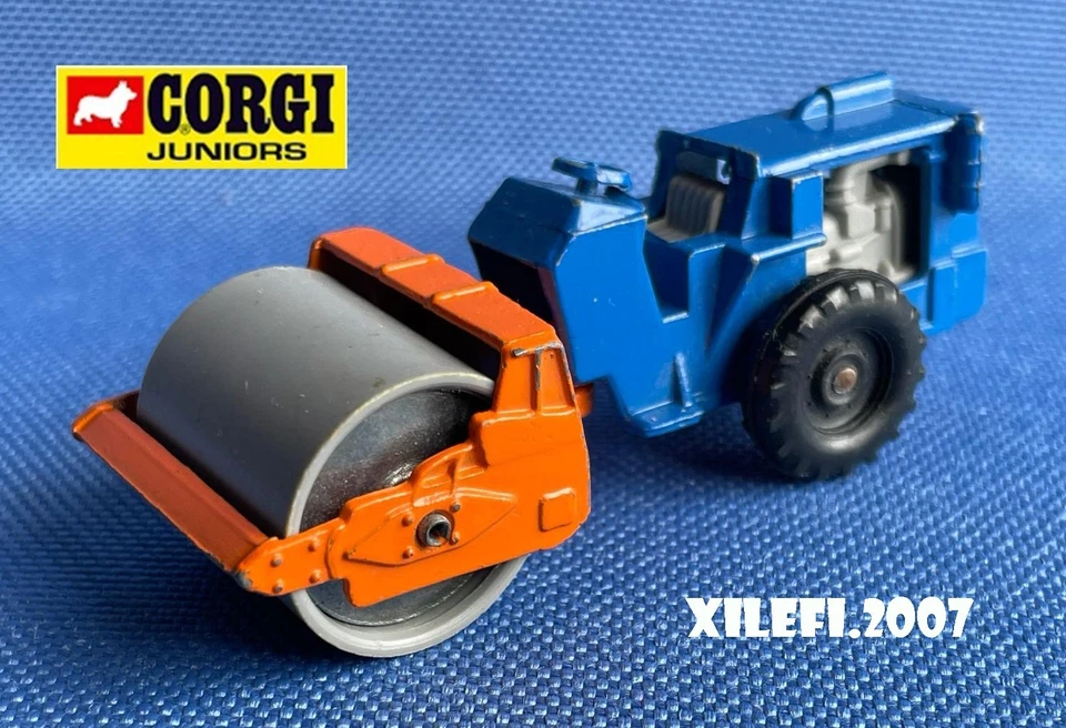 corgi ray go rascal 600 britain 1970 rullo compressore diecast 1:64 COME DA FOTO - Immagine 3 di 4