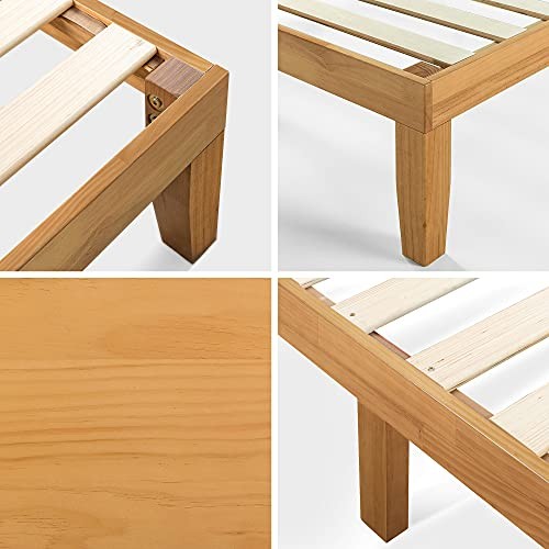 ZINUS Moiz Wood Platform Bed Frame - Twin Size, Natural OLB-RWPB-14T