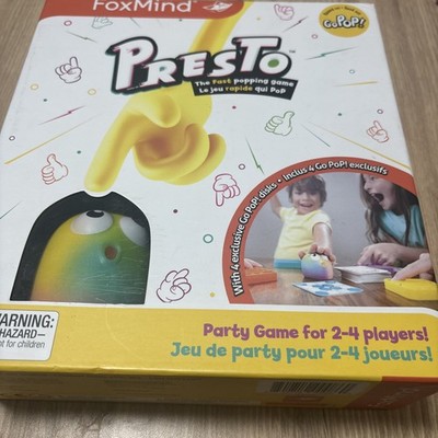 FoxMind Games: Go Pop Presto Fidget Popping Game Party Game-Missing Instructions