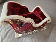 Bath And Body Works Christmas Sleigh Soap Holder Gently Used 
