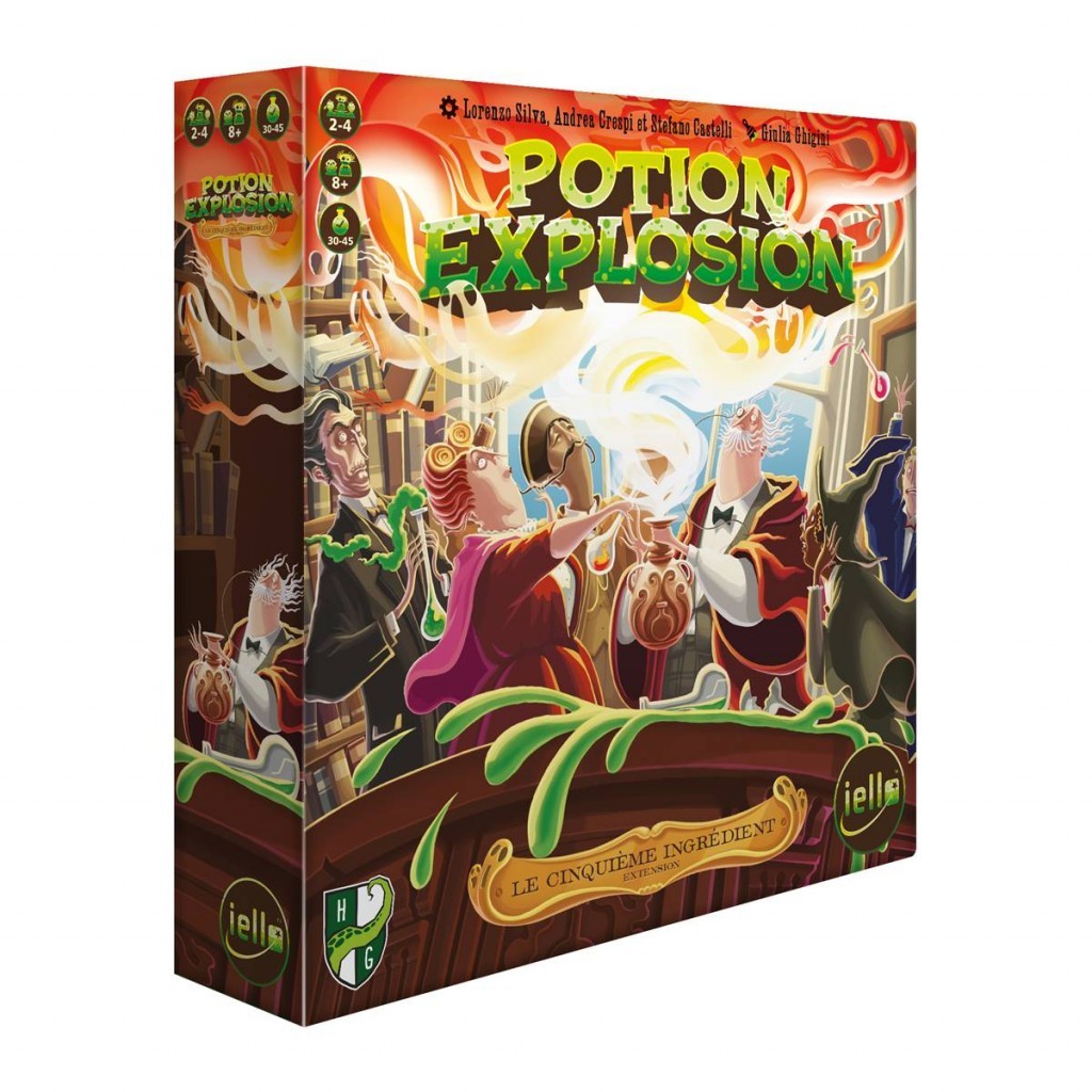 Potion Explosion Le Cinquième Ingrédient règle le problème des soirées jeux à 5