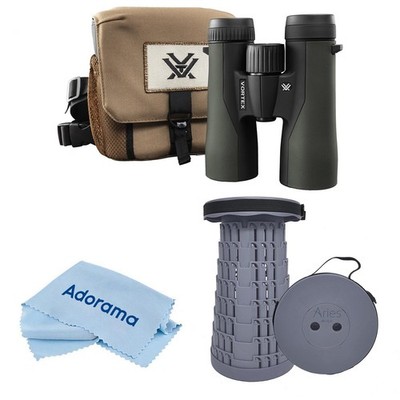 Vortex Optics 10x42 Crossfire HD Roof Prism Binocular, 6.2 Degree Angle of View,
