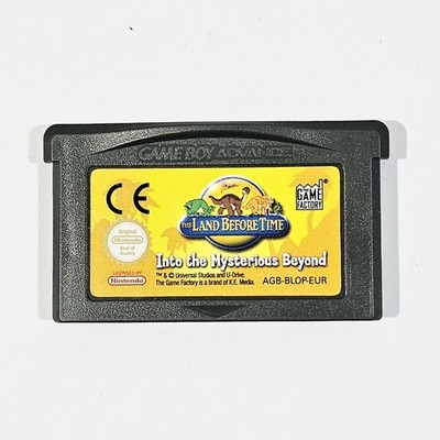 Gameboy Advance Dinosaurier Adventure THE LAND BEFORE TIME Land vor unserer Zeit