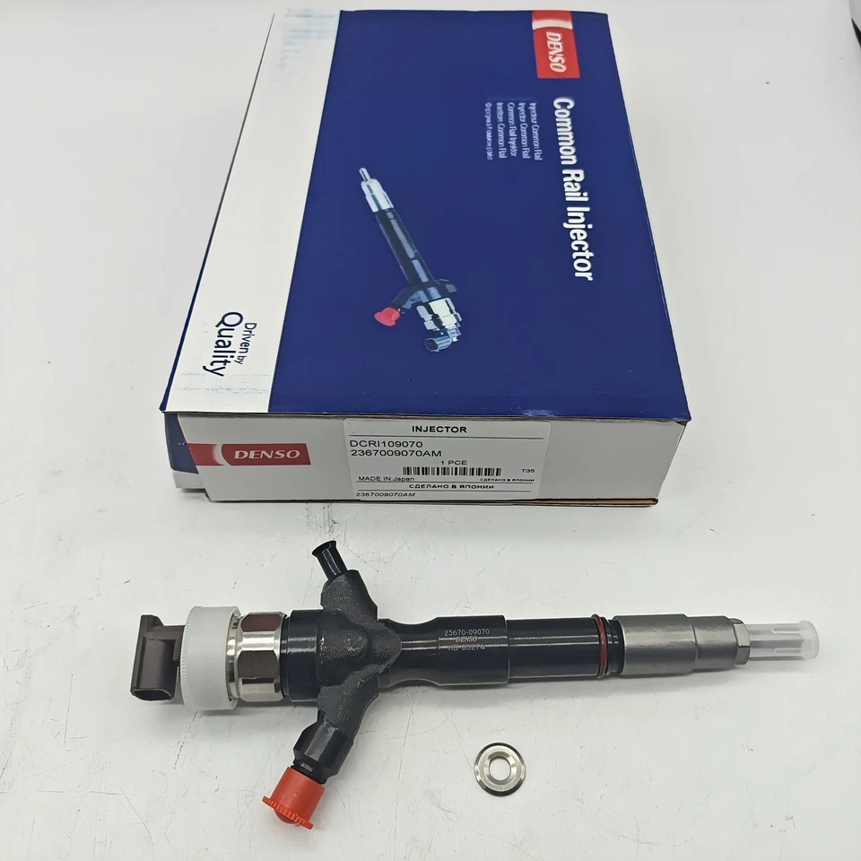 1X Denso Diesel Fuel Injector For Toyota Hiace Hilux 23670-09070 23670-0L020 Foto 3 de 4