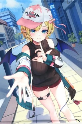 Hololive Choco Yuzuki B2 Tapestry Official Cover Corp VTuber Wall Scroll 2023