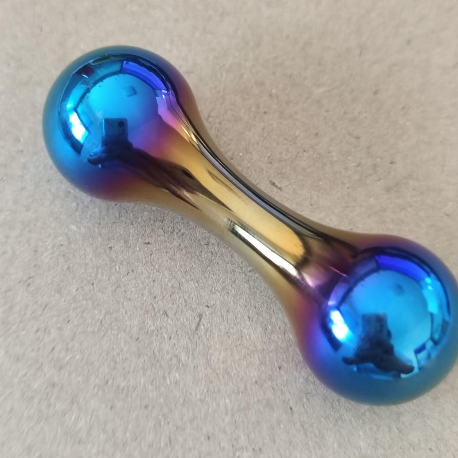 Titanium Worry Bead Begleri Finger Skill Stress Relief Knucklebone Fidget Toy