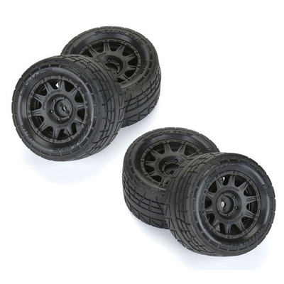 #ad #ad Pro Line 1 18 Menace F R Street Tires MTD 12mm Black Raid 4 for Granite GROM $42.99