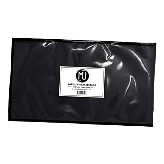 50-Pack Premium Vacuum Sealer Bags for Food Storage & Sous Vide - 11.5x20 Inches