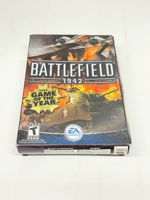 Vintage Battlefield 1942 PC Game 2002 Small Box New & Sealed EA Games Dice