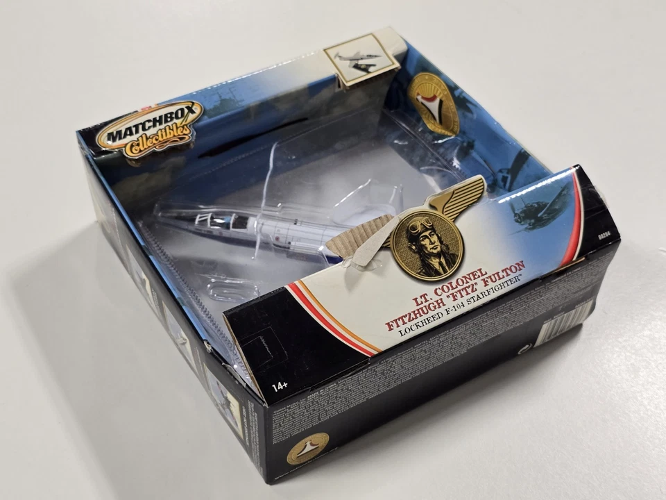 Matchbox Lt. Colonel Fitzhugh "Fitz" Fulton Lockheed F-104 Starfighter - Изображение 3 из 4