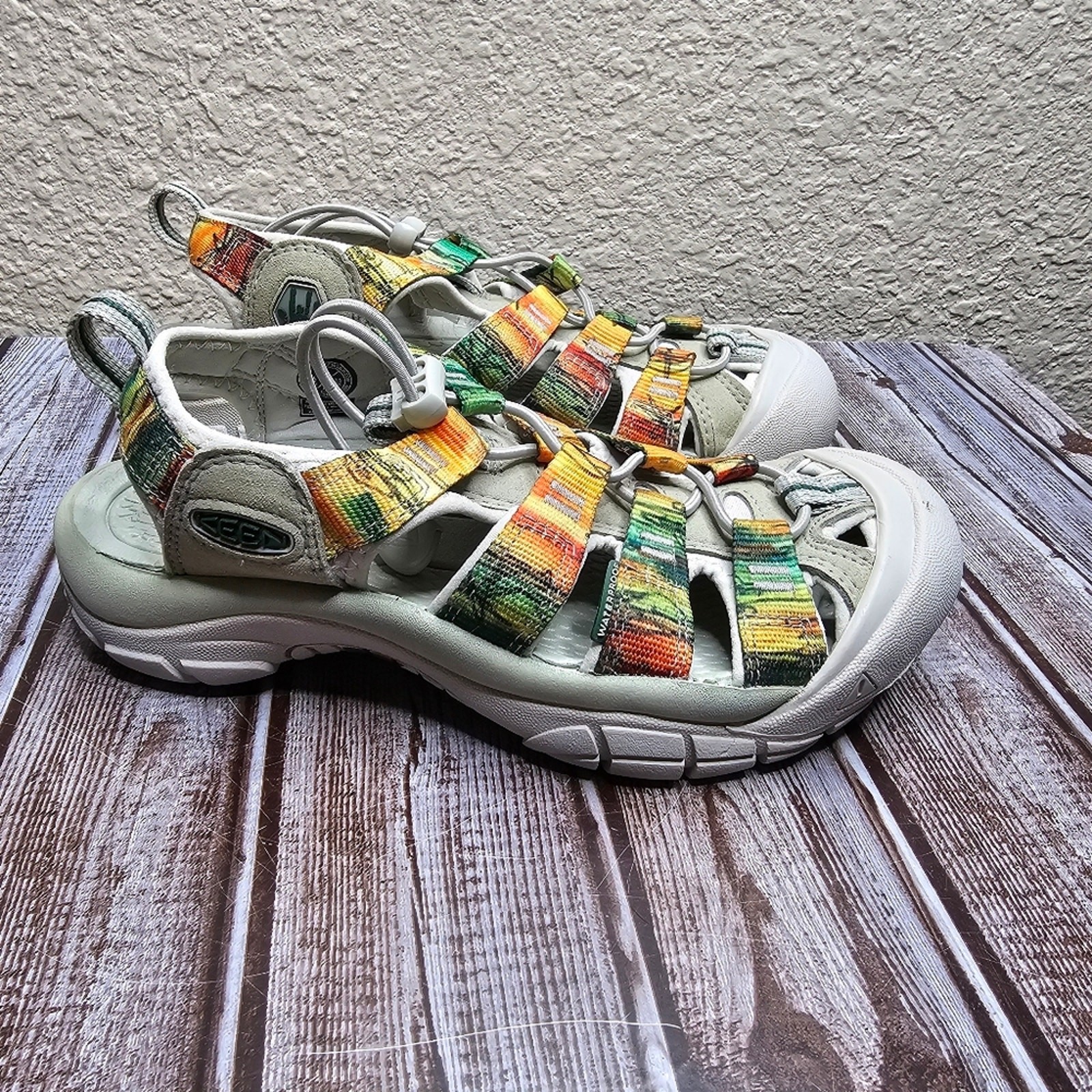 Sandali KEEN NEWPORT RETRO JERRY GARCIA BANYAN TREE donna taglia 5 bambino 3 5