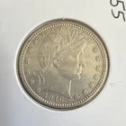 1916-D Barber Quarter Silver Coin Denver Mint Circulated