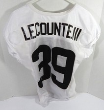 2021 Cleveland Browns Richard LeCounte #39 Game Issued White Jersey 46 0