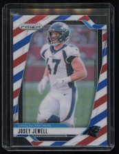 #42 2024 Panini Prizm Josey Jewell Red White and Blue Carolina Panthers