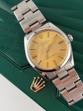 Rolex Air-King 5500 Gold Dial Vintage Oyster Perpetual Watch c.1970s Serviced