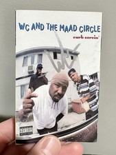 WC Autograph Signed Curb Servin Cassette Tape JSA Rap Hip-Hop Ice Cube Mack 10