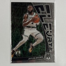 Panini Mosaic Elevate Jaylen Brown #25 Boston Celtics Basketball Card 2022-23
