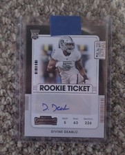 2021 Panini Contenders - Rookie Ticket Divine Deablo #267 (AU, RC)