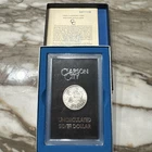 1884 CC Morgan silver dollar UC