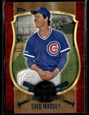2015 Topps #FHR-24 Greg Maddux First Home Run Cubs Baseball Card 3103D