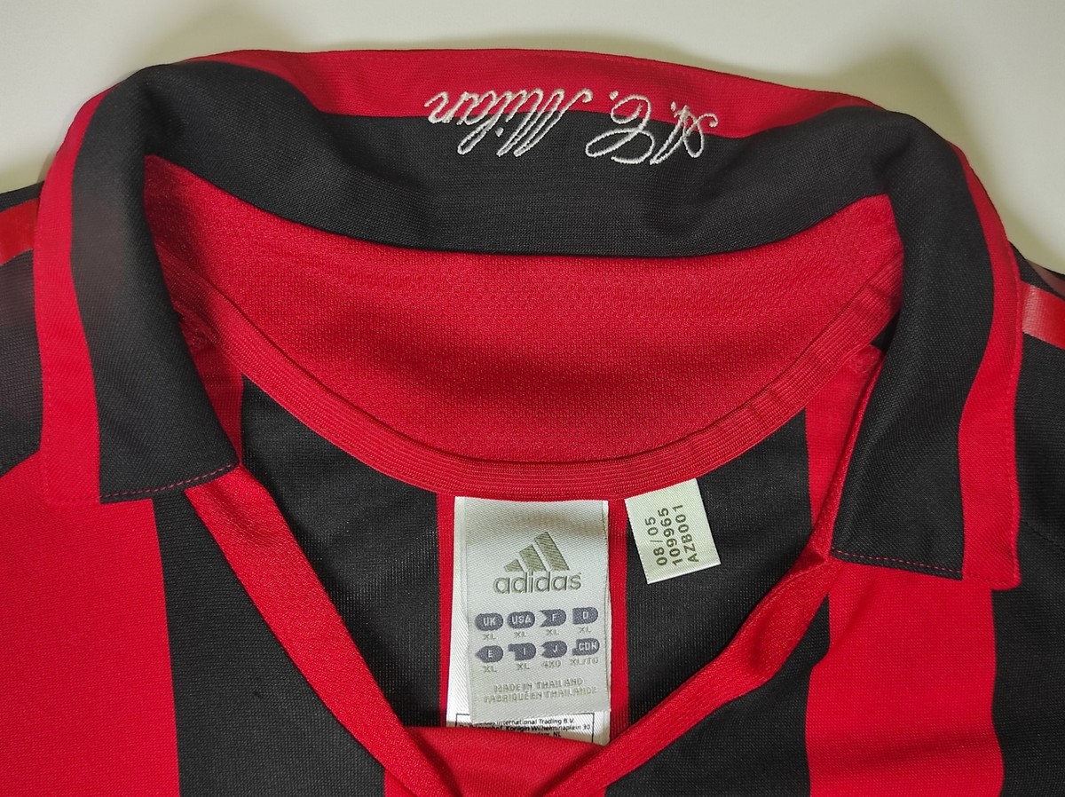 7 SHEVCHENKO AC MILAN 2005-06 HOME SHIRT ADIDAS JERSEY ITALY