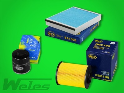INSPEKTIONSPAKET FORD FOCUS III C-MAX II 1,0 EcoBoost Luf- Pollenfilter Ölfilter
