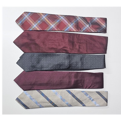 Bruno Piattelli Tasso Elba Theory Silk Ties - Men's Lot of 5 Assorted Colors