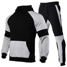 Men's Track Suits 2 Piece Set Active Jogging Suits Long Sleeve Sweatsuits Cas...