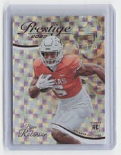 Bijan Robinson 2023 Panini Prestige Xtra Points Hyper RC #304