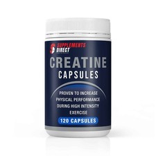 Creatine Capsules 120 &ndash; Boosts Performance & Strength in HIIT