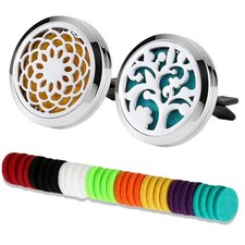 Diffuseur d'huiles essentielles d'aromathérapie de 2 Pcs Irrégulier En Acier ...
