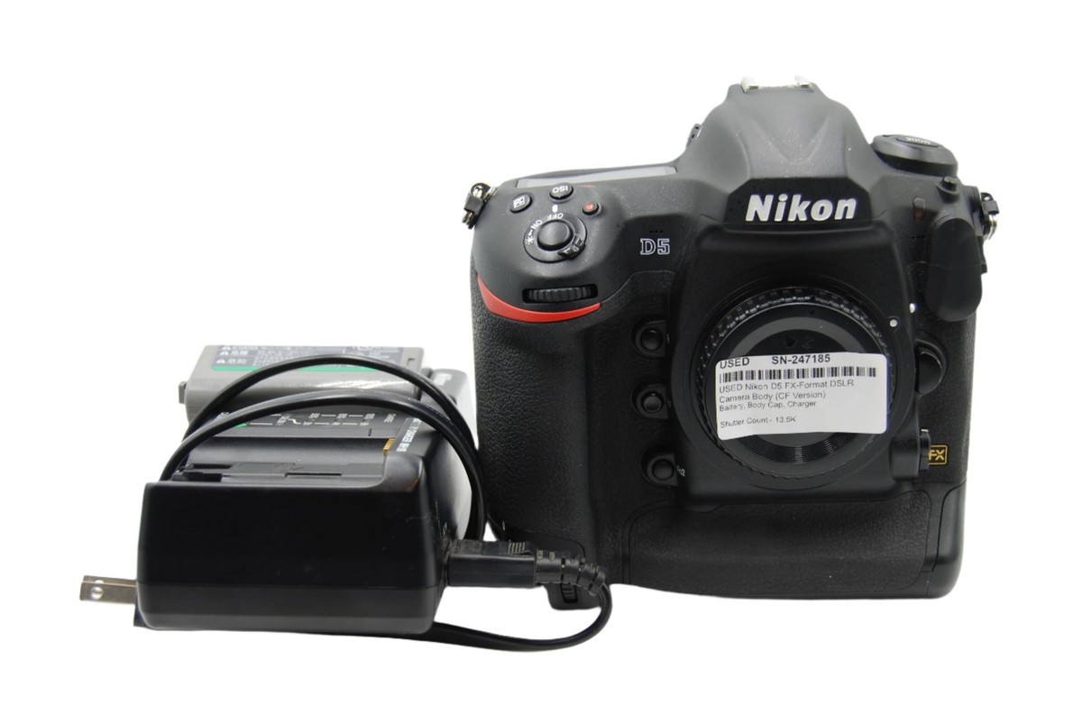 Nikon D D5 Digital SLR Camera Black (Body Only) for sale
