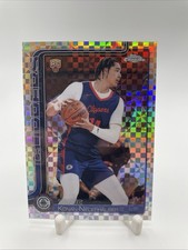 Topps Chrome Rookie Yanic Konan-Niederhauser Los Angeles Clippers Xfractor #280
