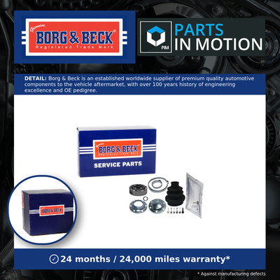 CV Joint fits BMW X5 E53 Rear 3.0 4.4 3.0D 00 to 06 C.V. Driveshaft B&B Quality