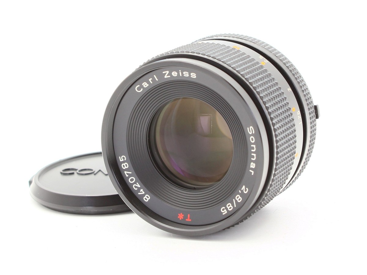 Contax Carl Zeiss Sonnar T* 85mm f/2.8 MMG Lens from JAPAN【Near