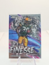 2024 Topps Chrome Ahman Green Finesse Insert Card 🏈Green Bay Packers🏈