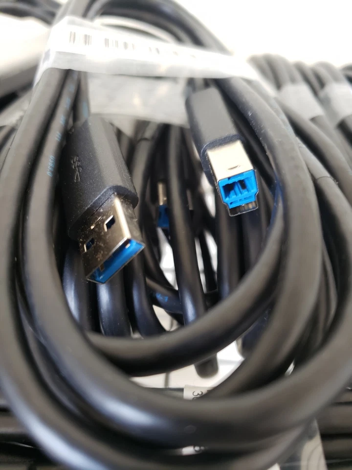 New Genuine Dell USB 3.0 Cable Type A Male to Type B Male N26R1 USB-B 3.0 - Image 2 of 4