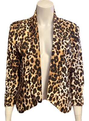 bebe leopard jacket