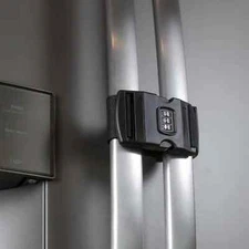 Child-Proof Refrigerator Lock with Combination - Original French Door Fridge ...