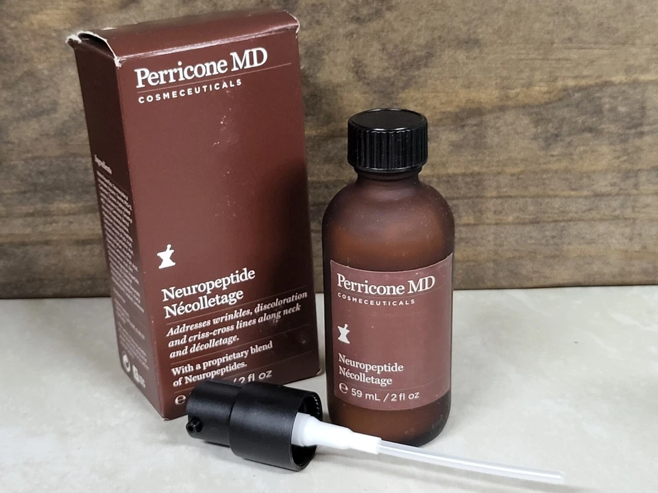 PERRICONE MD~Neuropeptide Necolletage~ 2 oz/59 ml Novo na caixa com bomba - Imagem 2 de 4